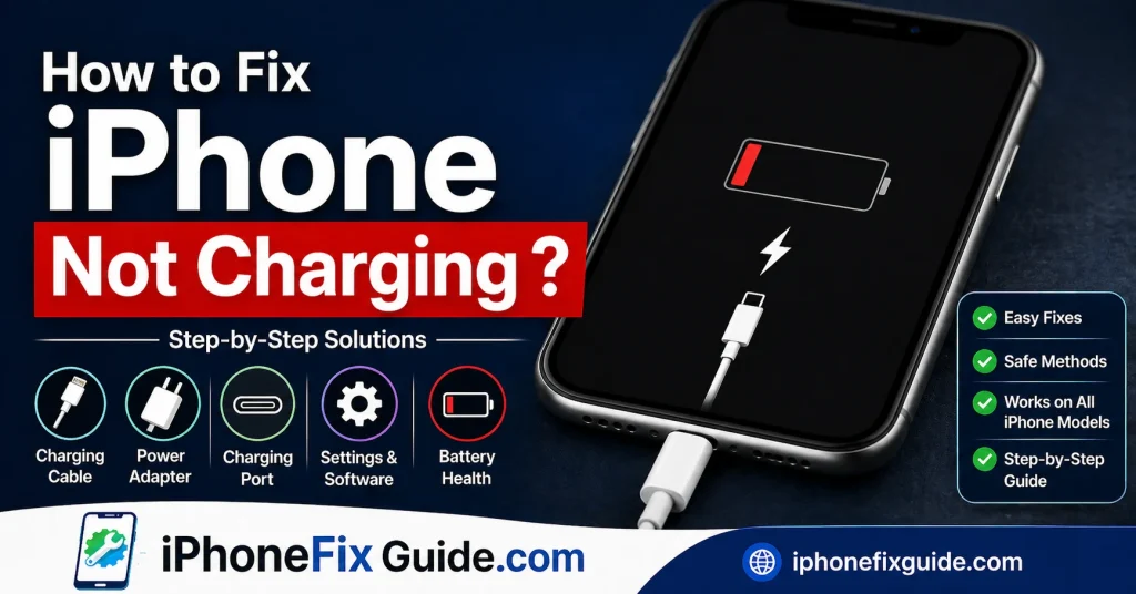 How to Fix iPhone Not Charging