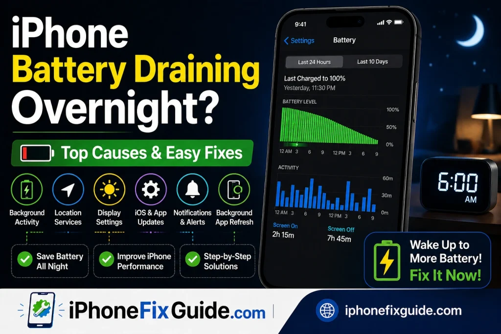 iPhone Battery Draining Overnight