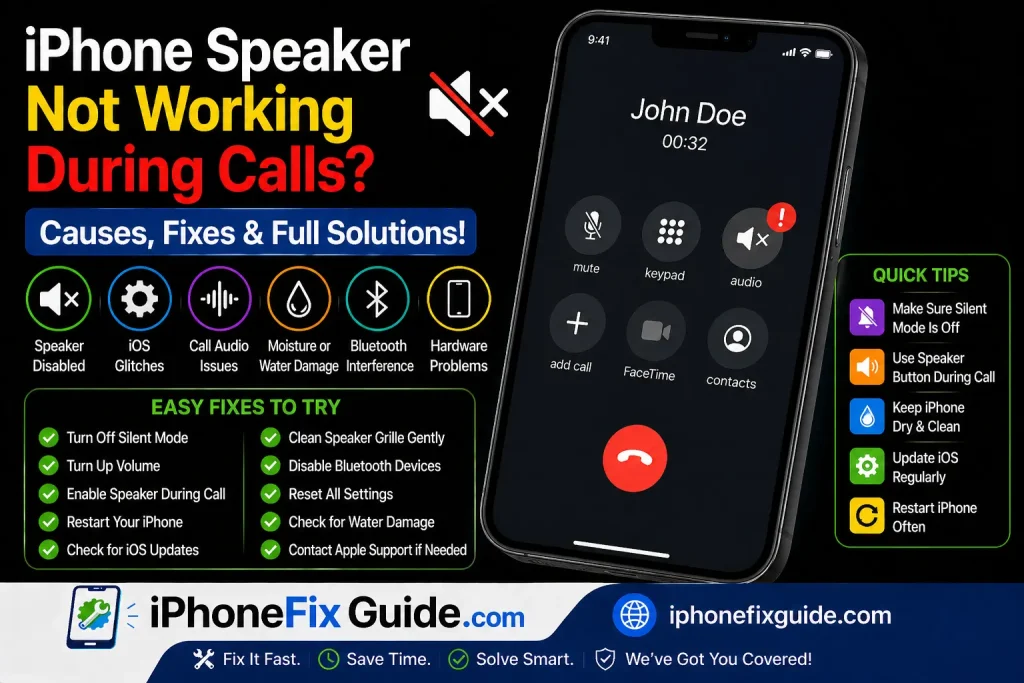 iPhone Speaker Not Working During Calls